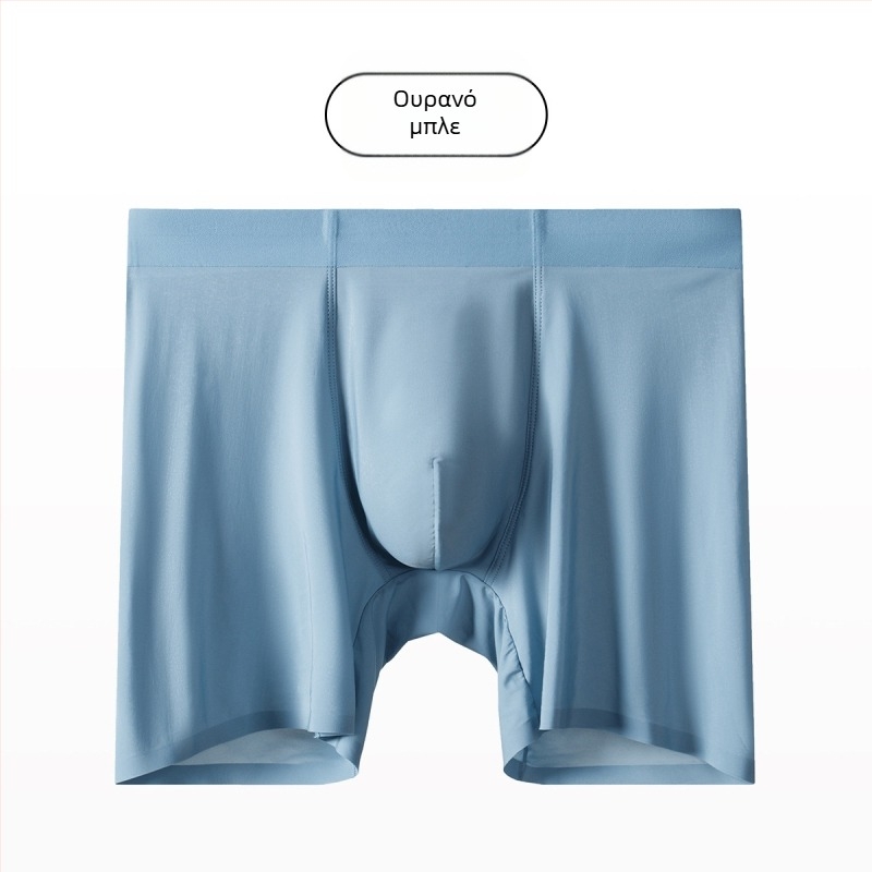 Ανδρικά boxer briefs από Ice Silk, χωρίς ραφές, αντιτριβή, με μακριά πόδια, επιμηκυμένος μήκος