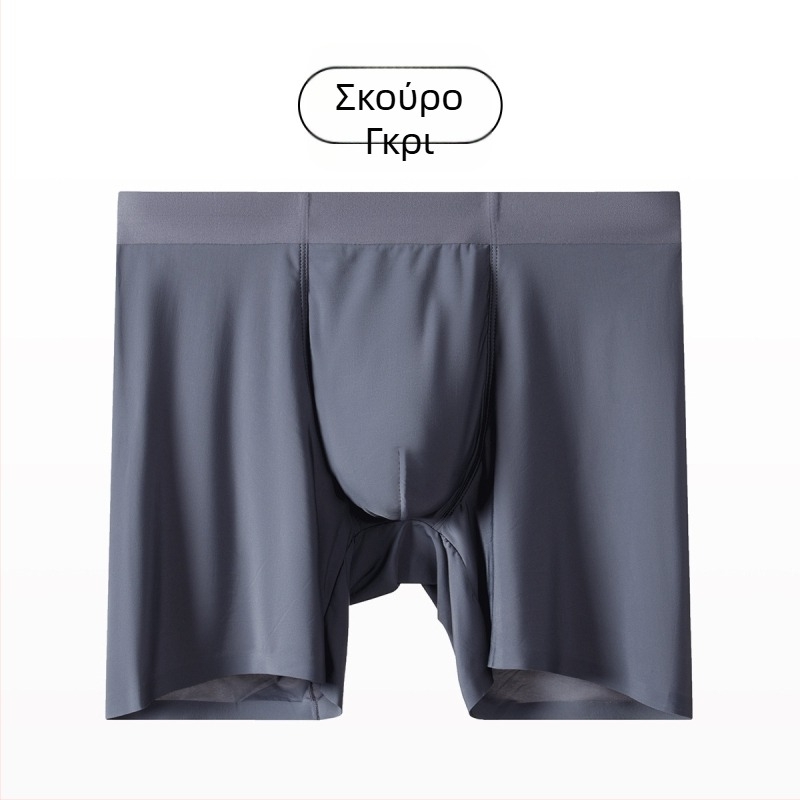 Ανδρικά boxer briefs από Ice Silk, χωρίς ραφές, αντιτριβή, με μακριά πόδια, επιμηκυμένος μήκος