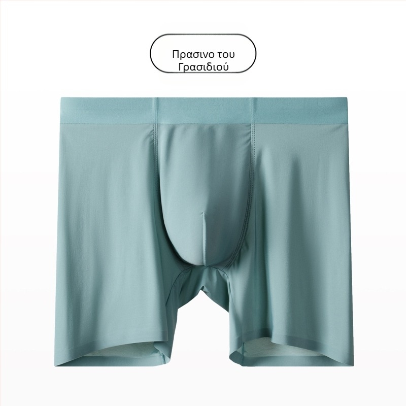 Ανδρικά boxer briefs από Ice Silk, χωρίς ραφές, αντιτριβή, με μακριά πόδια, επιμηκυμένος μήκος