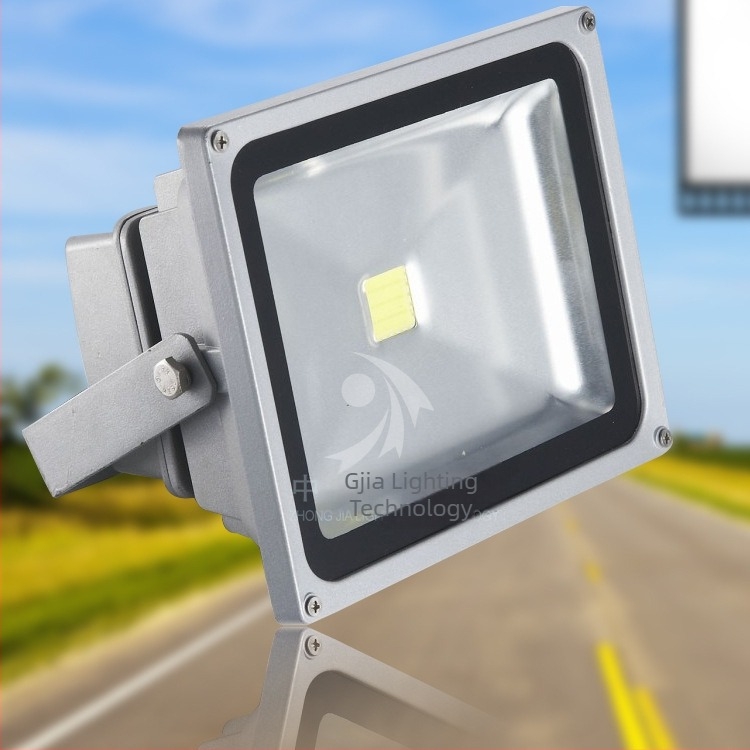 LED Κιβώτιο προβολέα LED για σακίδιο, 30–50W, από χυτό αλουμίνιο, εξωτερικός αδιάβροχος προβολέας με ηλιακή τροφοδοσία