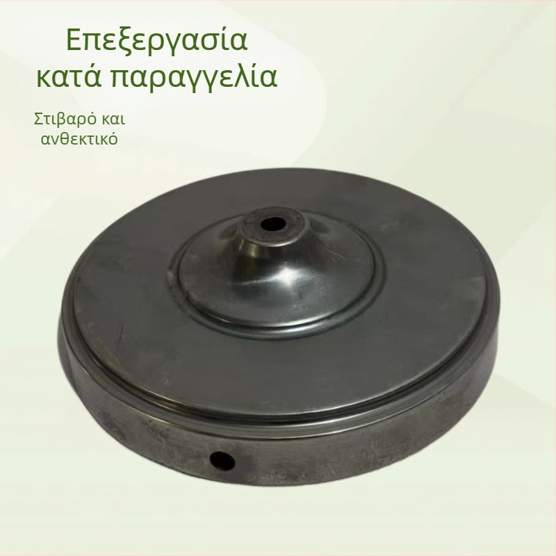 Προσαρμοσμένα εξαρτήματα φωτιστικών από σίδερο τέχνης: βάση και περίβλημα, μέγεθος 180×50 cm