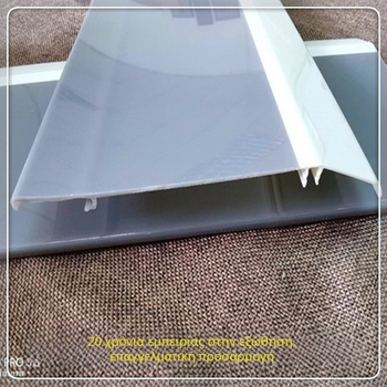 Εξωθημένος PC αμπαζούρ LED για φωτισμό, γαλακτώδες λευκό διάχυσης, κρεμαστό με σύρμα