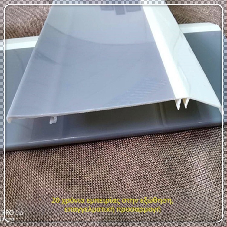 Εξωθημένος PC αμπαζούρ LED για φωτισμό, γαλακτώδες λευκό διάχυσης, κρεμαστό με σύρμα