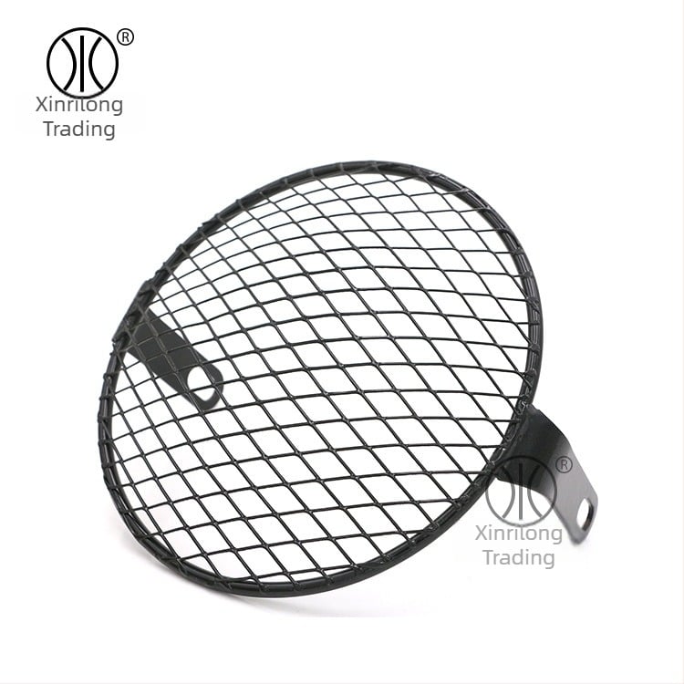Πλέγμα φαναριού για μοτοσικλέτα CG125/GN125, 5,75 ιντσών, ρετρό προστατευτικό κάλυμμα φάρου