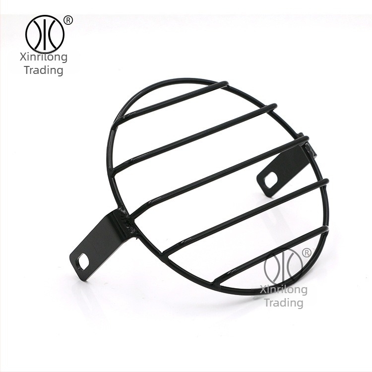 Πλέγμα φαναριού για μοτοσικλέτα CG125/GN125, 5,75 ιντσών, ρετρό προστατευτικό κάλυμμα φάρου