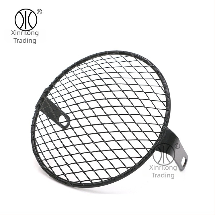 Πλέγμα φαναριού για μοτοσικλέτα CG125/GN125, 5,75 ιντσών, ρετρό προστατευτικό κάλυμμα φάρου