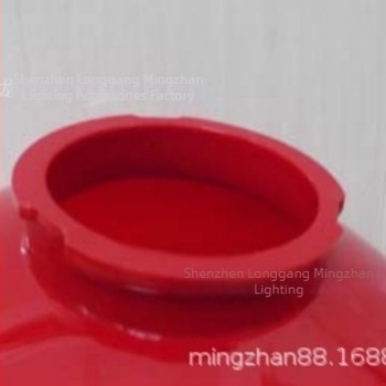 G200MM Κόκκινο πλαστικό κάλυμμα λαμπτήρα HY-2255 LED διακοσμητικό 200mm, ανθεκτικό σε θραύση