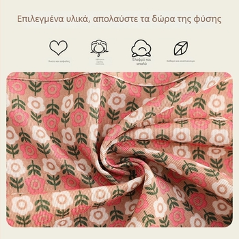 Νέα βαμβακερή αδιάβροχη ποδιά με μακριά μανίκια για γυναίκες, κουζίνα οικιακή μαγειρική