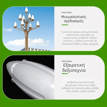 Αδιάβροχο LED φωτιστικό Magnolia για εξωτερικό οδικό και τοπικό φωτισμό