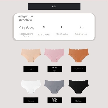 Sexy γυναικείο στρινγκ με κύματικό σχέδιο, ice silk ύφασμα, χαμηλή μέση, βαμβακερή επένδυση, αναπνέει