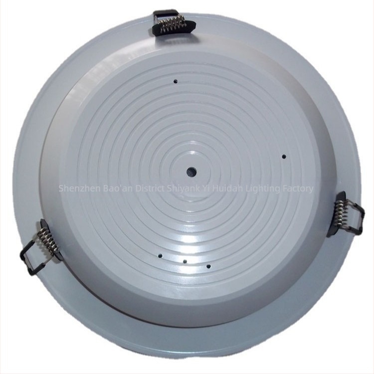 Πολύ λεπτό περίβλημα LED downlight σε αλουμίνιο για εντοιχισμένα φωτιστικά οροφής – σετ