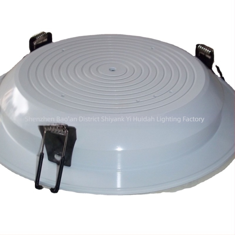 Πολύ λεπτό περίβλημα LED downlight σε αλουμίνιο για εντοιχισμένα φωτιστικά οροφής – σετ