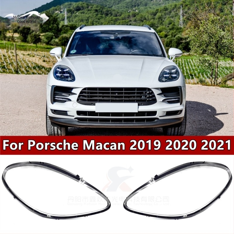 Κάλυμμα φανάρου Porsche Macan 2018-2021, PC πλαστικό