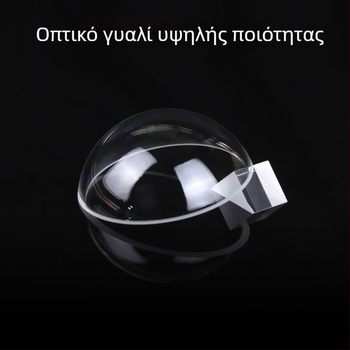 Σφαιρικός φακός από οπτικό γυαλί με K9 κρύσταλλο πρίσμα, κυρτός λέιζερ φακός, διαθέσιμος σε διάφορα μεγέθη.
