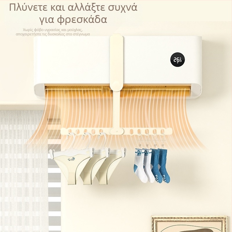 Αναδιπλώμενο κλιπ ρούχων και κρεμάστρα — δημιουργικό κλιπ για ρούχα, φορητή απλώστρα ταξιδιών
