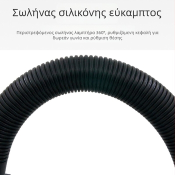 Επιτραπέζιο φως με μεγεθυντικό φακό και LED, μεγέθυνση 5x και 10x, κατάλληλο για επισκευές ρολογιών και κινητών τηλεφώνων, συγκόλληση, ανάγνωση και φωτισμό ομορφιάς.