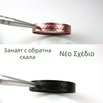 Chuda FD180 Μεταλλικός φορητός μεγεθυντικός φακός με πρισματική τεχνολογία, 10x μεγέθυνση, γυάλινος φακός, διάμετρος 80 mm