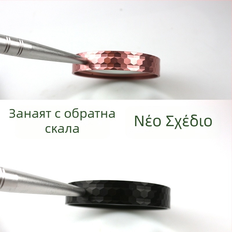 Chuda FD180 Μεταλλικός φορητός μεγεθυντικός φακός με πρισματική τεχνολογία, 10x μεγέθυνση, γυάλινος φακός, διάμετρος 80 mm