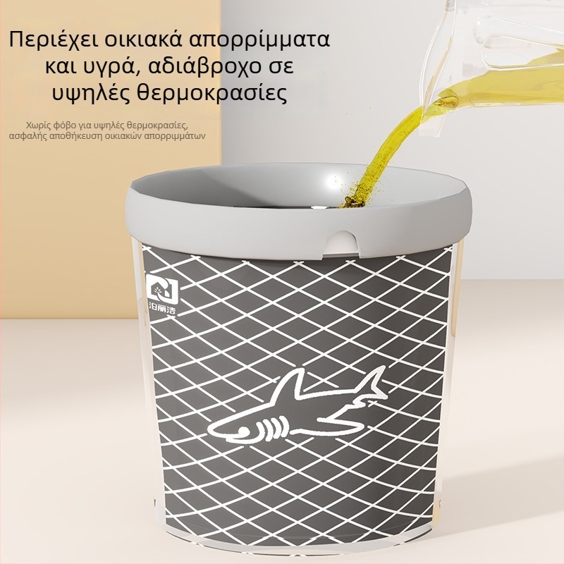 Οικιακές σακούλες απορριμμάτων σε χαρτονένια συσκευασία, σακούλες σε στυλ γιλέκου, παχύτερες για ανάσυρση, 200 τεμάχια