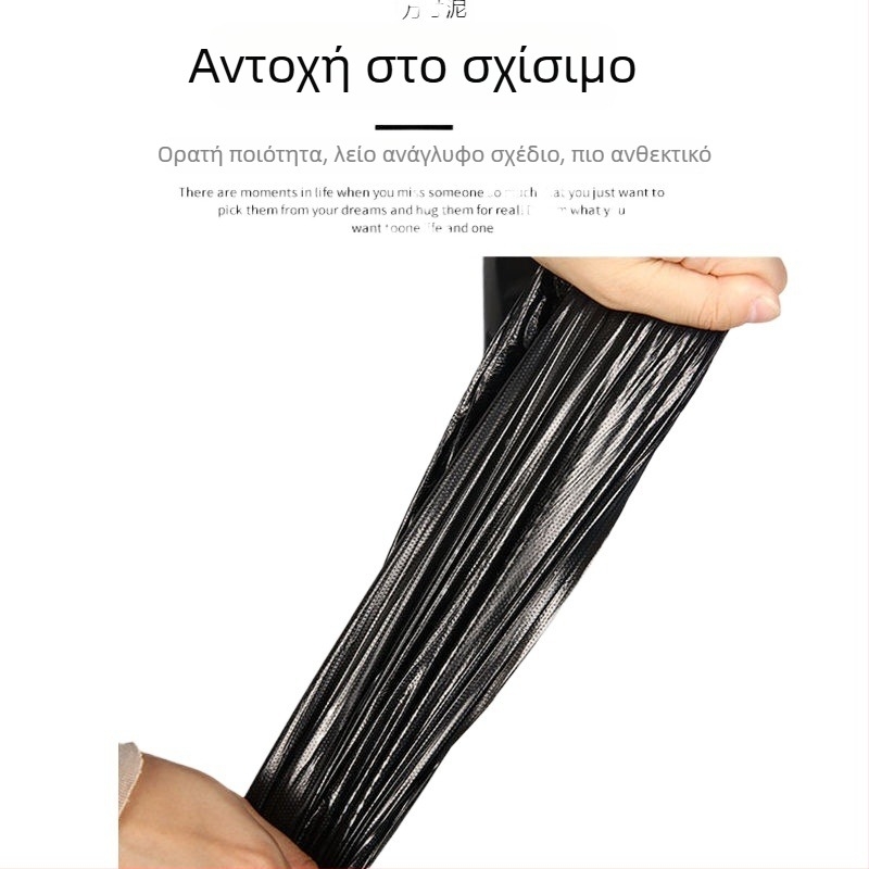 Μεγάλη παχιά σακούλα απορριμμάτων, μαύρη, 60×80 cm, ρολό, κατάλληλη για ξενοδοχεία, οικιακή και επαγγελματική χρήση