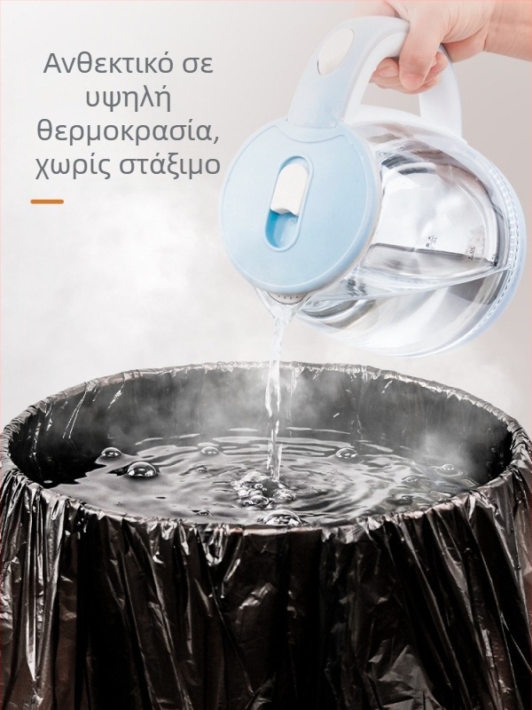 KI9S Οικιακές σακούλες σκουπιδιών 60x60, μεγάλες, πολύχρωμες, παχύτερες, για κουζίνα