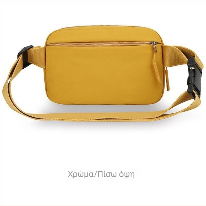 Γυναικεία crossbody τσάντα σε χαλαρό αθλητικό στυλ, κορεατικό στυλ, μινιμαλιστικός σχεδιασμός με γράμματα, 2026 νέο μοντέλο