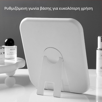 LED φωτιζόμενος επιτραπέζιος καθρέφτης μακιγιάζ, καλλυντικό καθρέφτης για σπίτι ή φοιτητικό συγκρότημα, υψηλής ευκρίνειας ανάκλαση