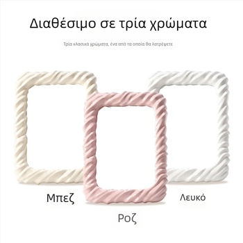 Καθρέπτης μακιγιάζ γραφείου, τετράγωνος, μινιμαλιστικό στυλ για φοιτητικές εστίες