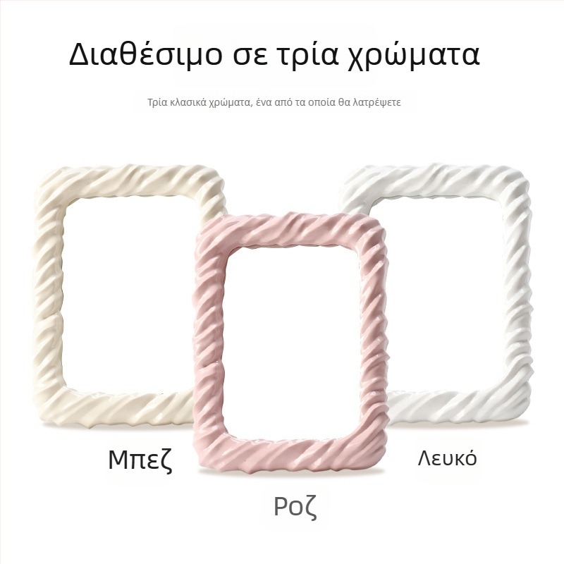 Καθρέπτης μακιγιάζ γραφείου, τετράγωνος, μινιμαλιστικό στυλ για φοιτητικές εστίες