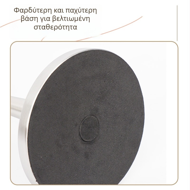Ανοξείδωτος κάθετος δέκτης ρολών χαρτιού υγείας και χαρτοπετσέτων, με θήκη φιλμ κουζίνας και απορροφητικό λαδιού χαρτί