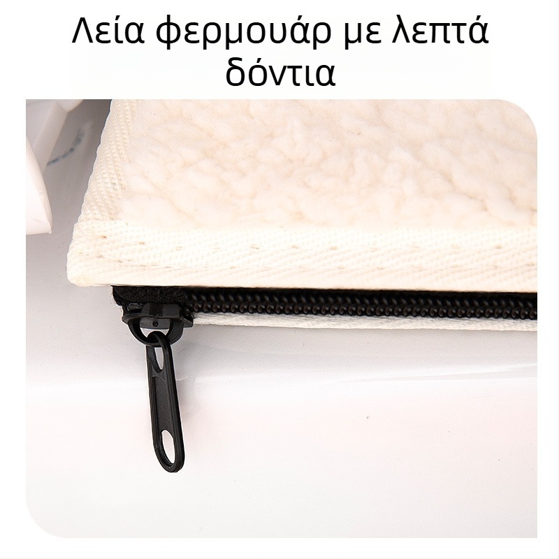 Παχύτερο ζεστό αυτοκόλλητο κάθισμα τουαλέτας με σχέδιο καρτούν, αδιάβροχο, για οικιακή χρήση