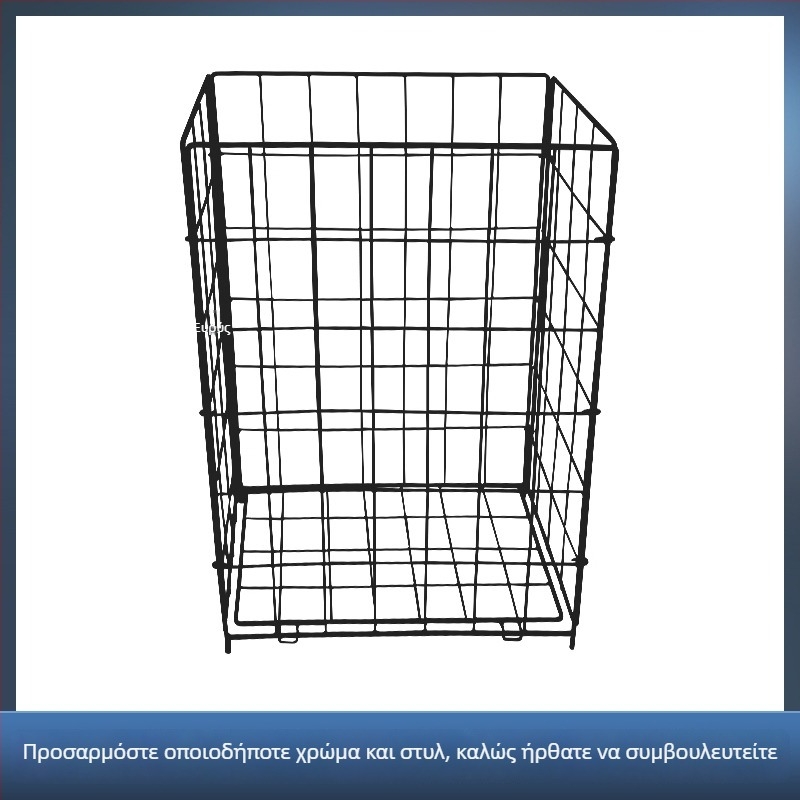 Κάδος πλυντηρίου από συγκολλημένο μεταλλικό σύρμα, μοντέρνος μινιμαλιστικός σχεδιασμός οικιακής αποθήκευσης, μοντέλο ZL-106