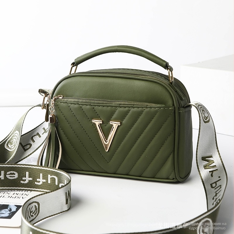 Γυναικεία crossbody τσάντα με ανάγλυφο σχέδιο, κομψή και ευέλικτη