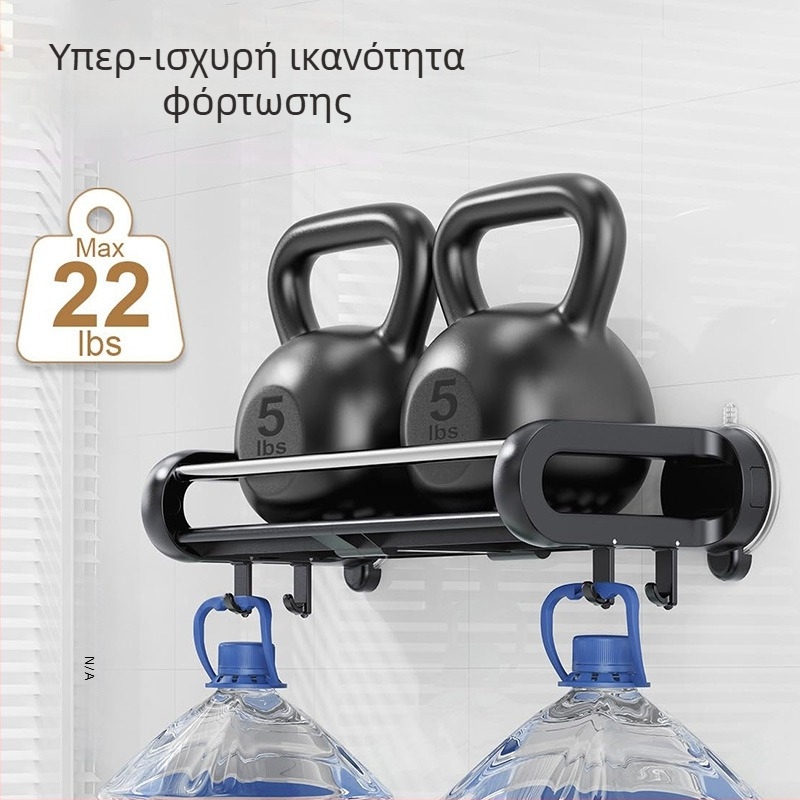 Επιτοίχιος οργανωτής μπάνιου με βεντούζες, χωρίς διάτρηση, ράφι καλλυντικών και πολυλειτουργικός οργανωτής νιπτήρα