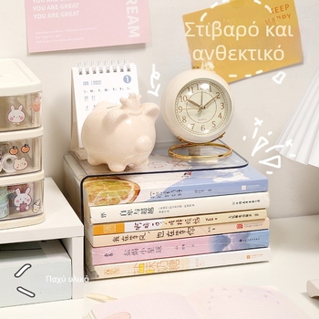 Διαφανής ακρυλικός οργανωτής γραφείου — ράφι αρχείων και αποθήκευση βιβλίων