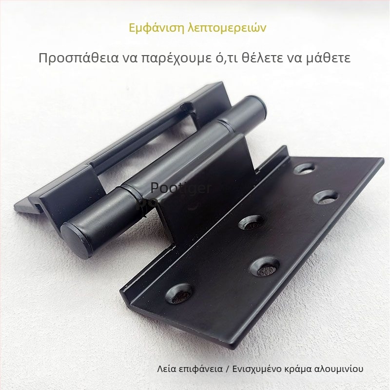 50 μεντεσέδες παραθύρων και πορτών από κράμα αλουμινίου, για ξύλινες πόρτες και παράθυρα, στυλ ελαφρού πολυτελείας