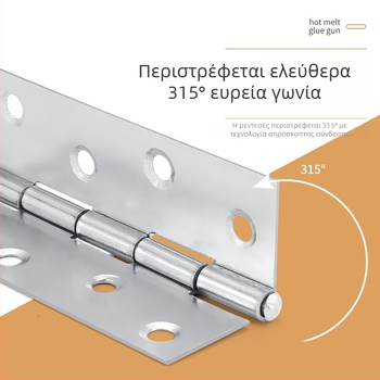 4-ίντσων ανοξείδωτος μεντεσές για πόρτες και παράθυρα, αναδιπλούμενος μεντεσές με ξύλινο κουτί