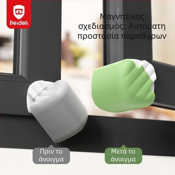 Αλουμινένιοι προστατευτές γωνιών παραθύρων, προστατευτικά κατά κραδασμών για εσωτερικώς ανοιγόμενα παράθυρα, κάλυμμα προστασίας γωνίας