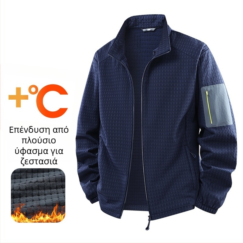 Bird Edition soft shell μπουφάν φθινοπωρο-χειμώνα με φλίς επένδυση, για άνδρες και γυναίκες, σε στυλ ζευγαριού, με σταθερό γιακά, παχύτερο για ζεστασιά