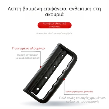 Guangbo Σύστημα εξαρτημάτων για πόρτες και παράθυρα με πτυσσόμενο μηχανισμό — αλουμίνιο, κρυφή ράγα, πτυσσόμενοι μεντεσέδες, μαύρη λαβή