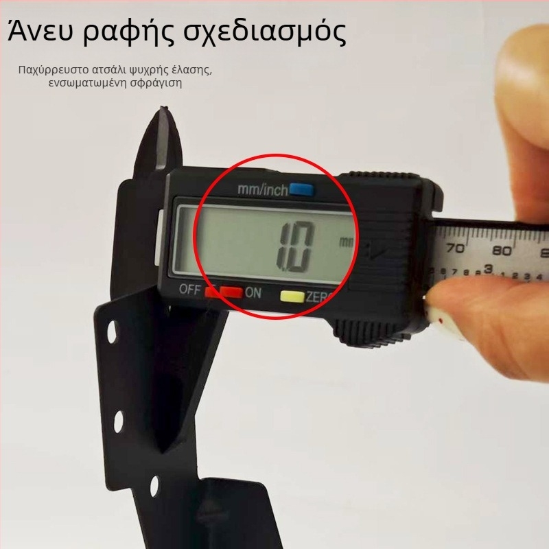 Βαρύς τριγωνικός στηριγμός ντουλάπας με κλιπ – μεταλλικά εξαρτήματα σύνδεσης