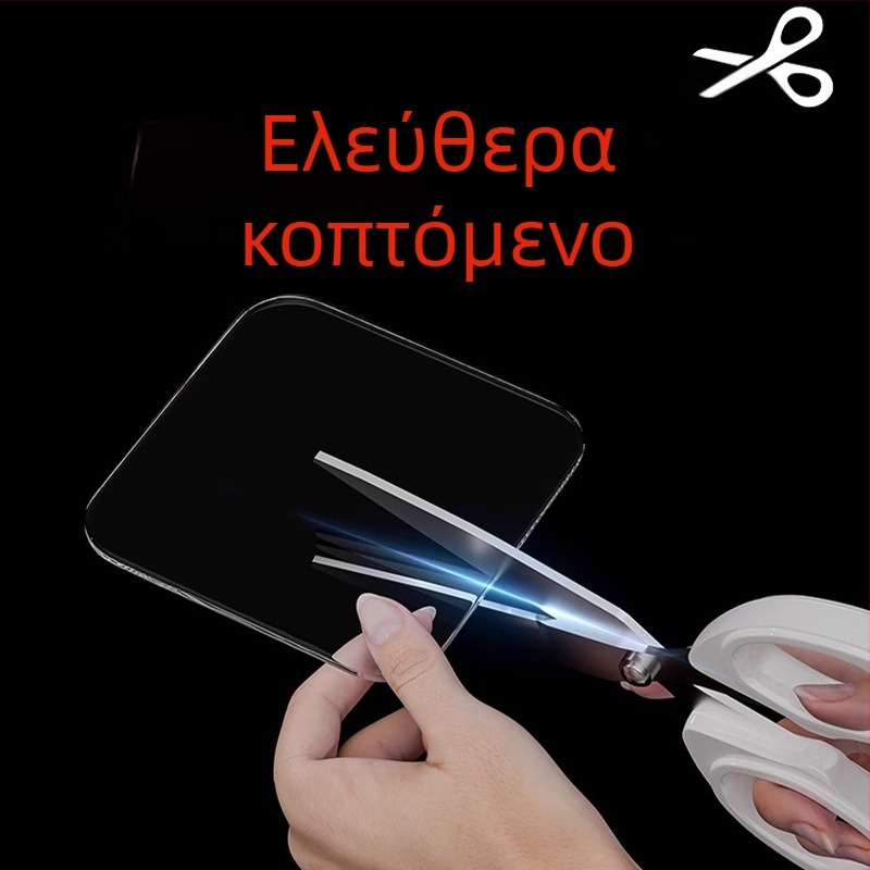 Ισχυρή αυτοκόλλητη κρεμάστρα τοίχου με διπλής όψεως ταινία, χωρίς διάτρηση, για κουζίνα