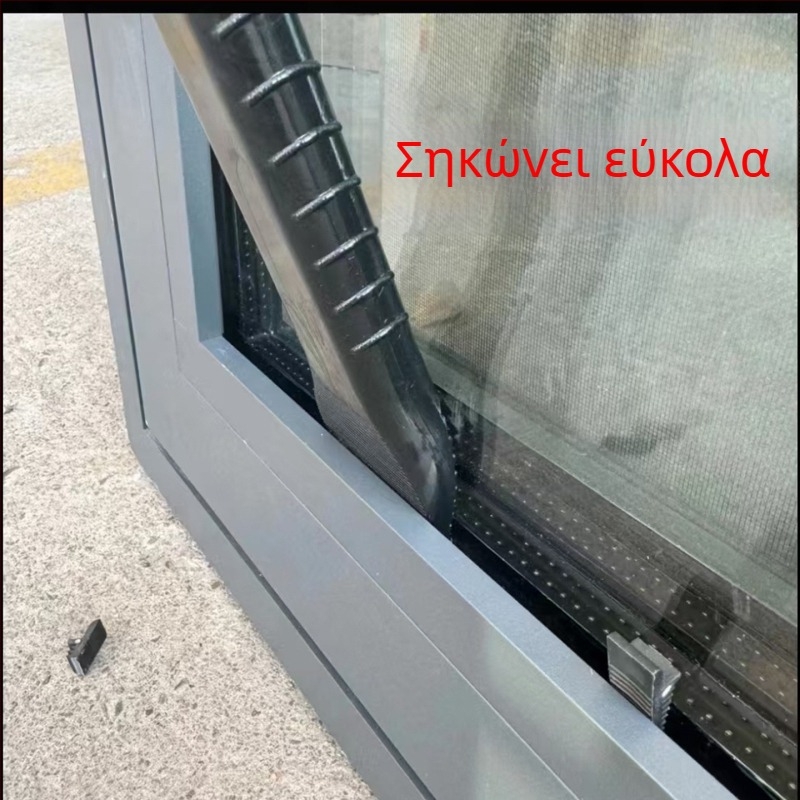 2-σε-1 εργαλείο εγκατάστασης: σφυρί από καουτσούκ και πλαστικό ξύστρι για τοποθέτηση πλακιδίων και εγκατάσταση θυρών και παραθύρων