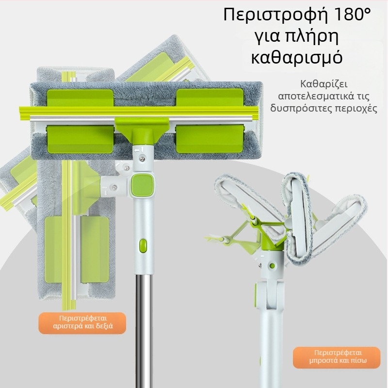 Οικιακό εργαλείο καθαρισμού γυαλιού — βούρτσα καθαρισμού παραθύρων εξωτερικά για υψηλά κτήρια