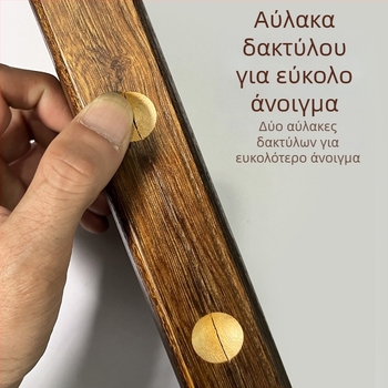 Κουτί για ψάρεμα από paulownia ξύλο, 55–65 cm, μεγάλη χωρητικότητα, ξύλινο κιβώτιο εξοπλισμού