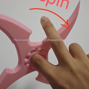 3D εκτυπωμένος Naruto δακτυλο-spinner