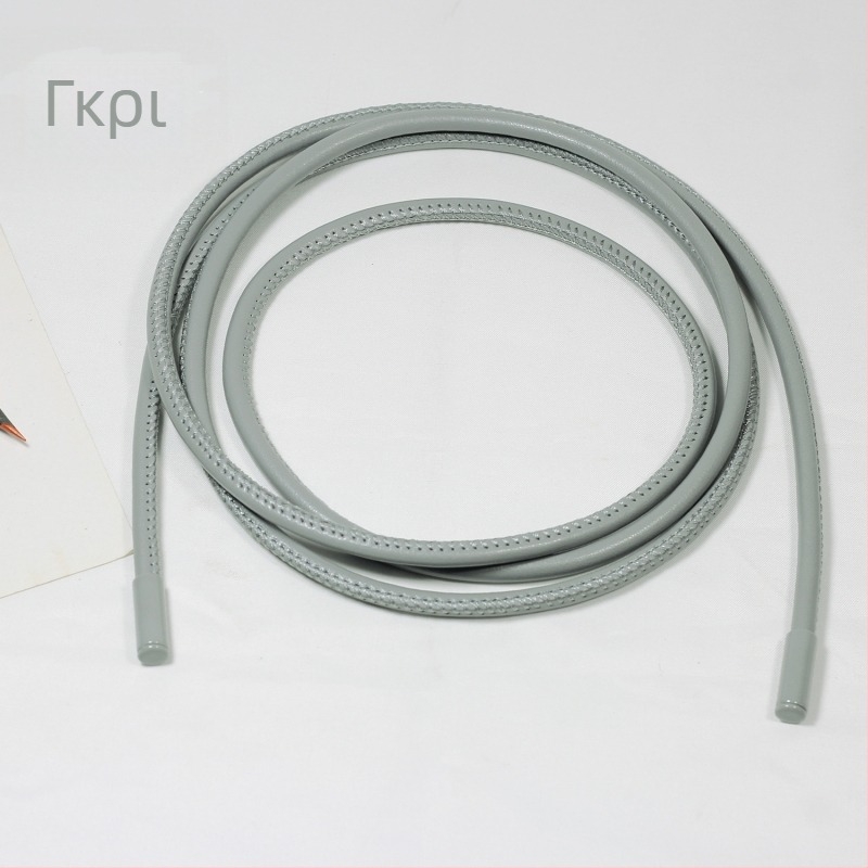 Γυναικεία ζώνη από microfiber δερματίνη με σχέδιο γούνας προβάτου, κυκλικός δερμάτινος σχοινί με φιόγκο, για παλτό, υπερ-μακρύ δέσιμο