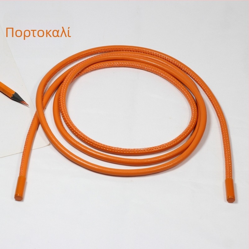 Γυναικεία ζώνη από microfiber δερματίνη με σχέδιο γούνας προβάτου, κυκλικός δερμάτινος σχοινί με φιόγκο, για παλτό, υπερ-μακρύ δέσιμο