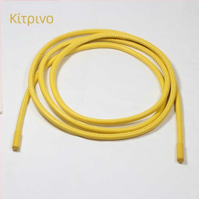 Γυναικεία ζώνη από microfiber δερματίνη με σχέδιο γούνας προβάτου, κυκλικός δερμάτινος σχοινί με φιόγκο, για παλτό, υπερ-μακρύ δέσιμο