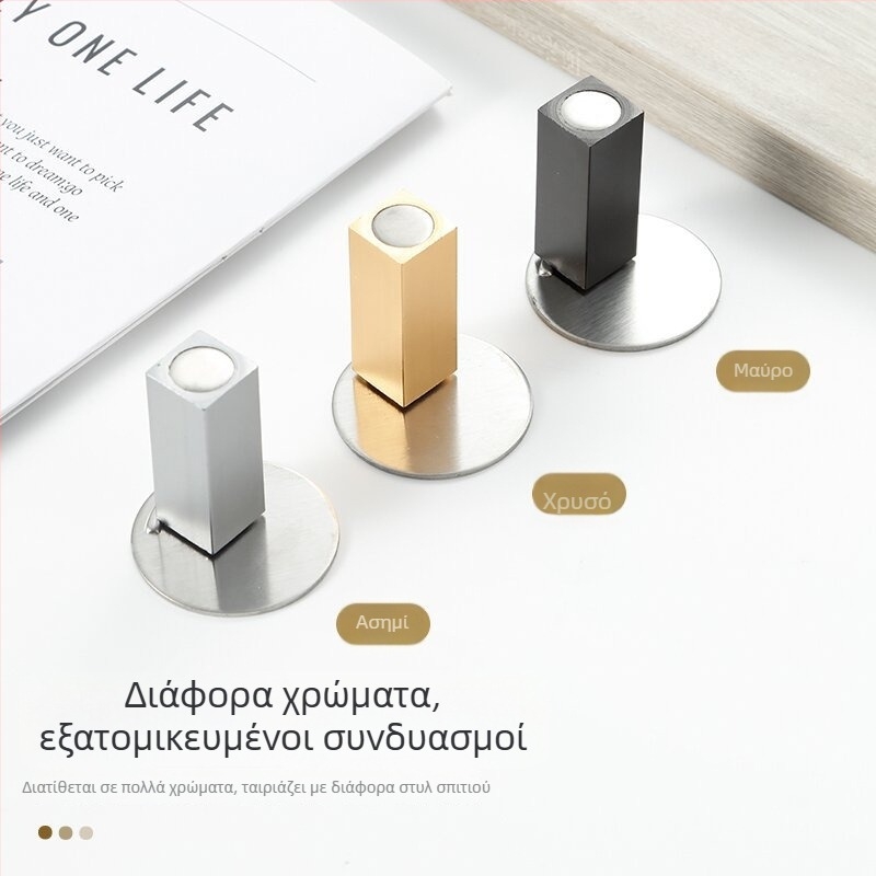 Νέο μοντέλο χωρίς διάτρηση, ultra-στενός και αθόρυβος κάτω πόρτας αποστάτης για γυάλινες πόρτες μπάνιου, ανθεκτικό στον άνεμο και στις προσκρούσεις